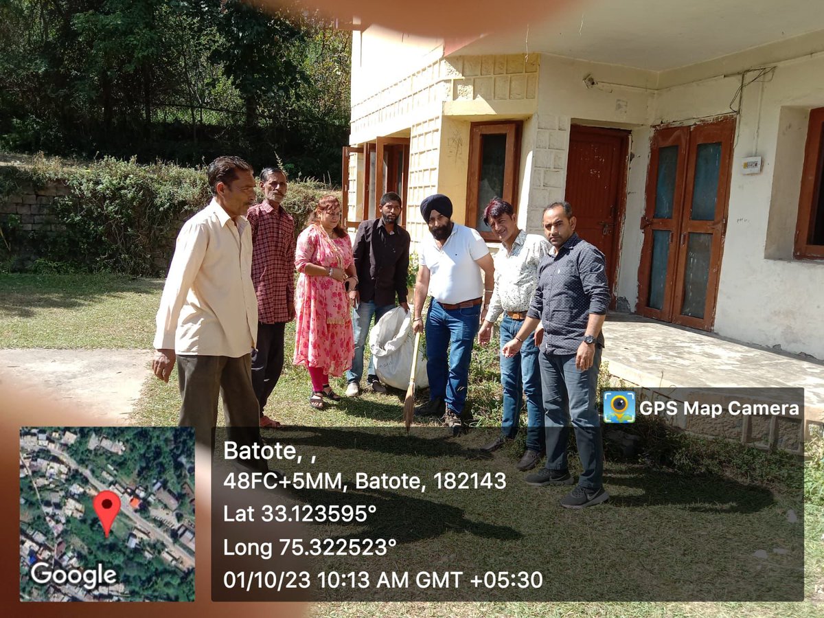 #SwachhataHiSeva Cleanliness Drive conducted at various office premises on Agriculture Department-District Ramban.