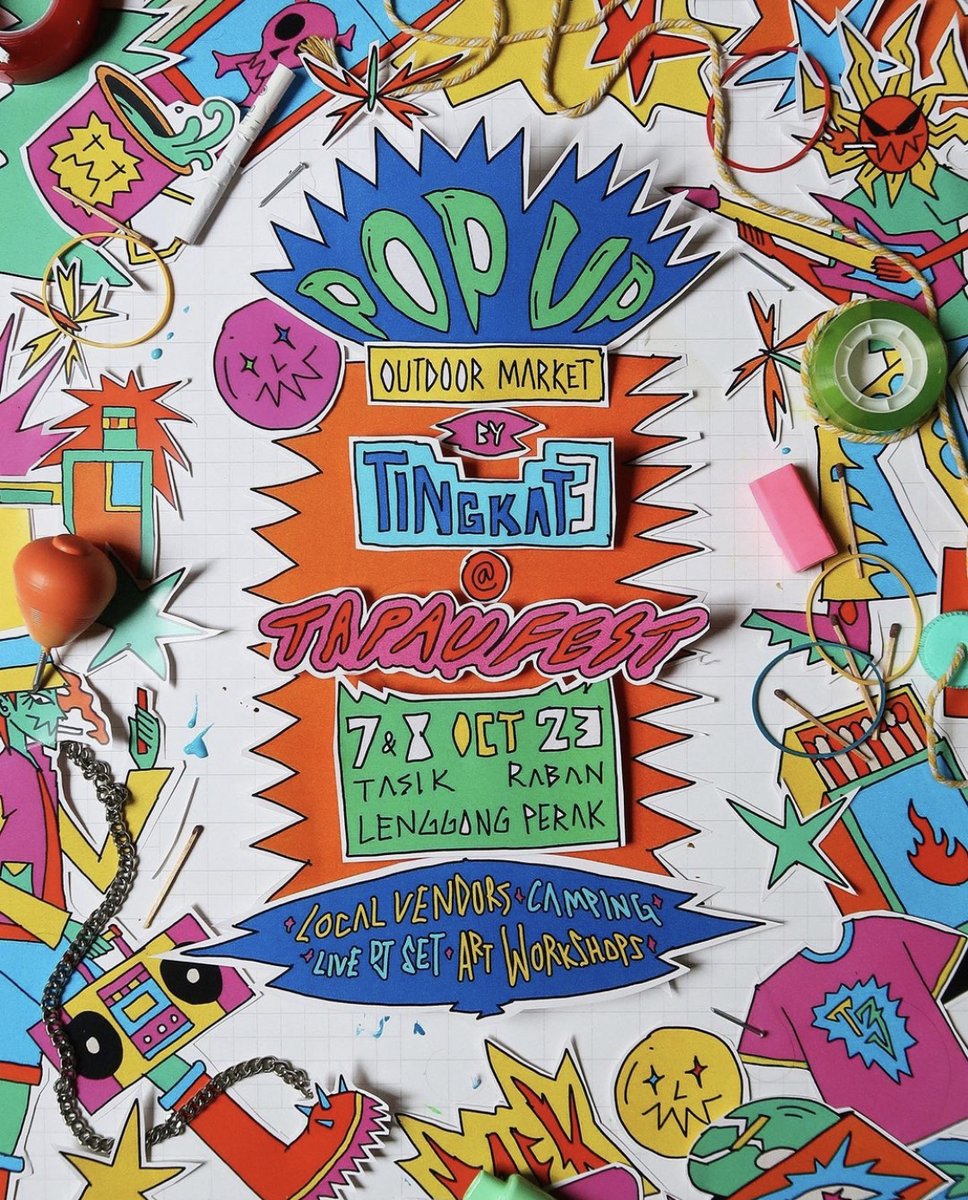 SantaiSini's tweet image. Org Perak, jgn lupa singgah Tasik Raban 7-8 Oktober nanti! Banyak event menarik nanti 😍

#santaisini #tasikraban #perak #popup #outdoormarket #shopping #dj