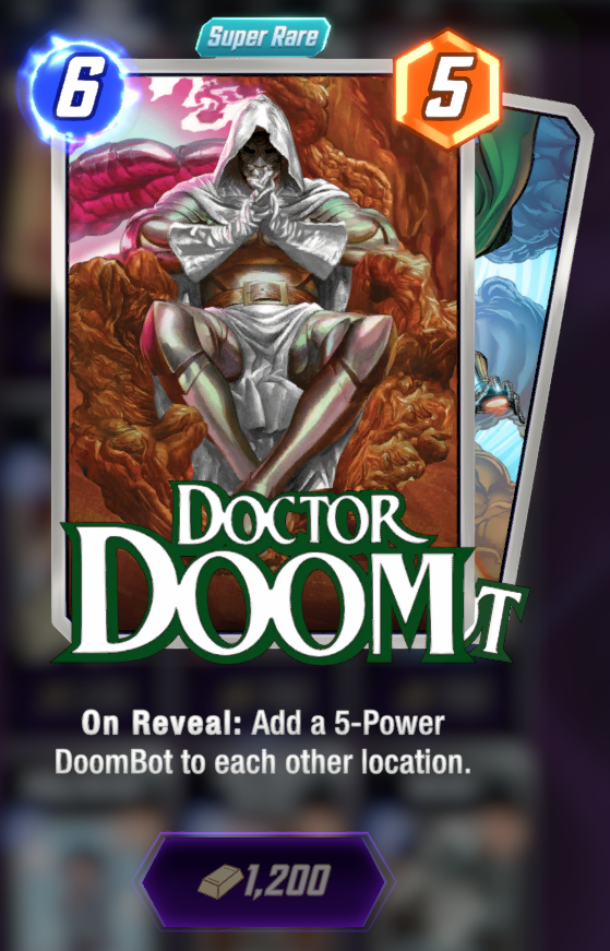dddrewsky's tweet photo. 🛍️ Daily Offer for Variants! 🛍️
ONE OF MY BEST SHOPS EVER! I've been wanting this Tribunal. Definitely his best one imo. Chavez I really want too. Doom is a maybe. I already have the Artgerm. 👍🏼
What are you getting?! Make us jealous! 👀
#MarvelSnap #variants #dailyOffer https://t.co/IA8WhjZTxt