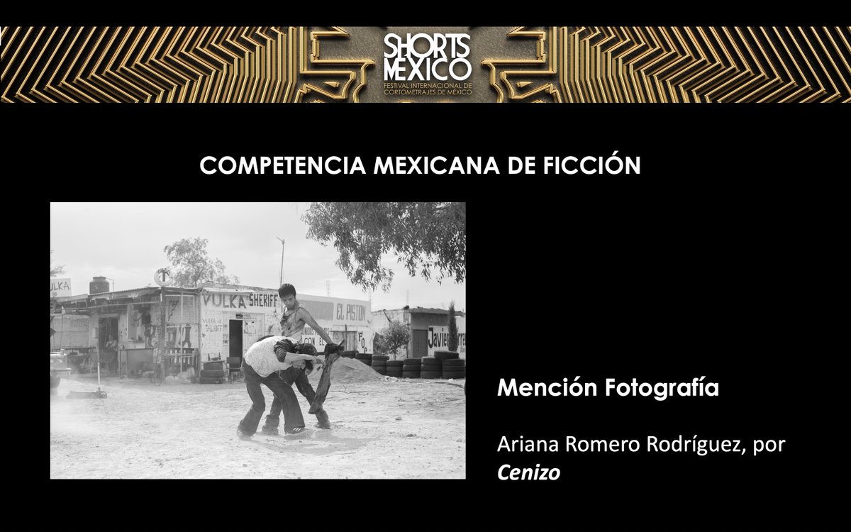 shortsmexico's tweet photo. MENCIÓN MEJOR FOTOGRAFÍA COMPETENCIA MEXICANA DE FICCIÓN #shortsméxico18 https://t.co/mFaSXrnOyD