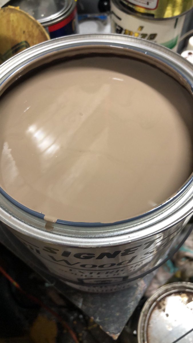 exclusivepaints's tweet photo. Light CHOCOLATE CRUNCH Exterior Semi-Solid stain!!!  Super clear out!!! https://t.co/XTsfFAKIu2