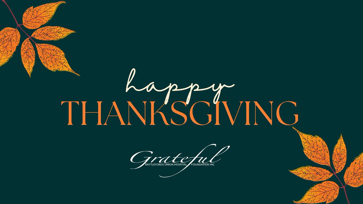 The BUH Foundation wishes everyone a happy and safe Thanksgiving.

We are grateful for all of our donors, volunteers and our community.  We simply could not help the way we do with out YOUR support.

Our office is CLOSED today.

#grateful
#buhfoundation
#thanksgiving
