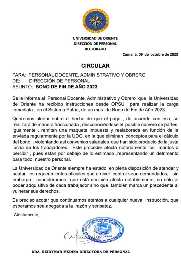 Dir. de Personal UDO tweet media