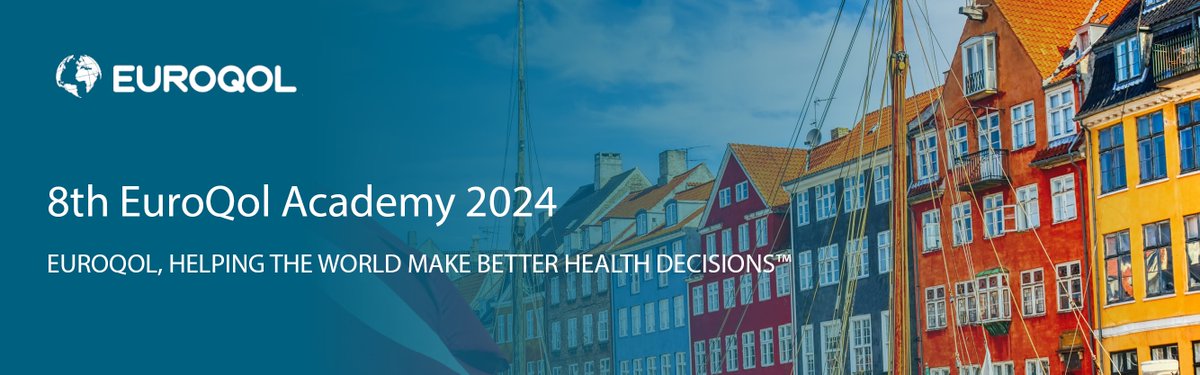 📣 Call for Abstracts for the 8th EuroQol Academy 2024 - now OPEN!

We welcome research aligning with the meeting theme - 'EQ instruments in today’s world: exploring new frontiers'

More info: bit.ly/46kOc1r

Submit here bit.ly/3xSjSvs by 20 Nov 2023, 23:59 CET