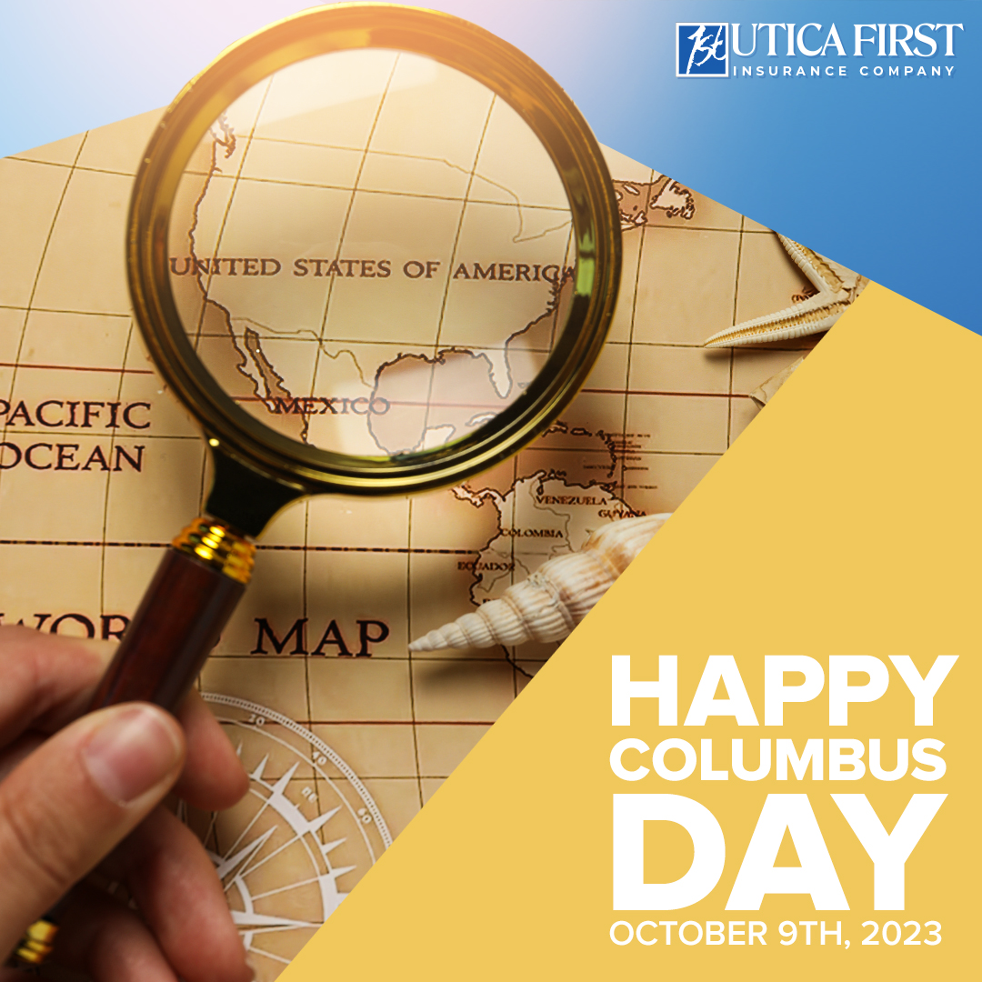 UticaFirstInsCo's tweet photo. Happy Columbus Day! Today, we commemorate the spirit of exploration and discovery that has shaped our world. Wishing you all a day filled with opportunities and exciting adventures ahead. #ColumbusDay #UticaFirst https://t.co/EfogFeiydl