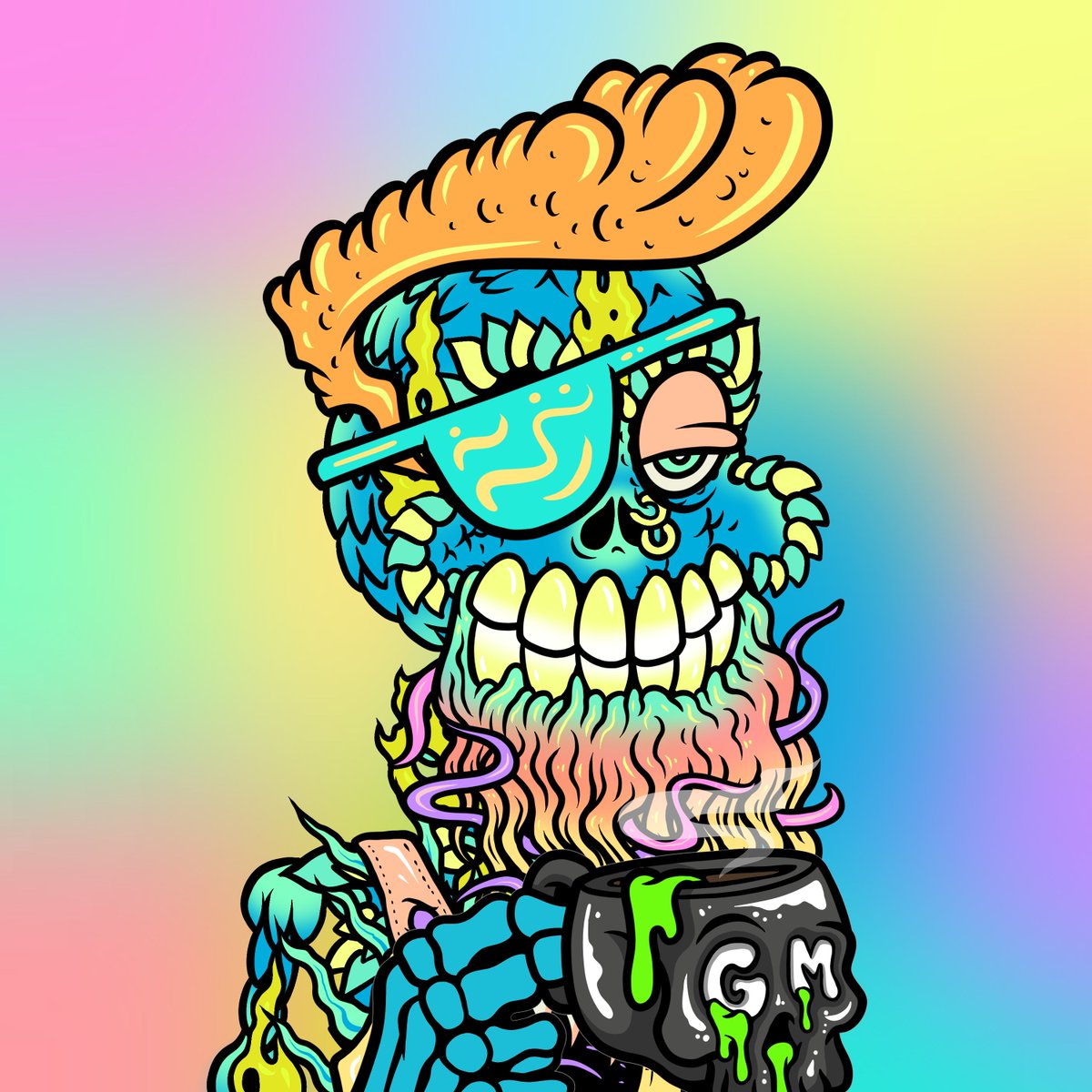 Toxic Skulls Club tweet media