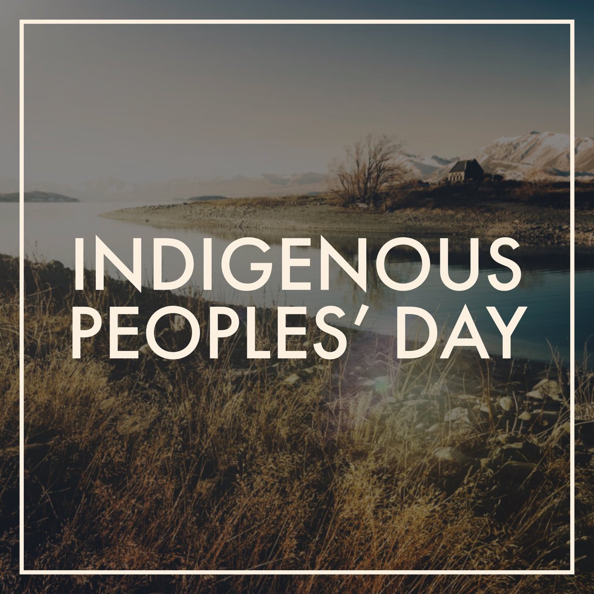 Today we honor Indigenous Peoples’ by remembering their histories and celebrating their cultures that enrich our society.