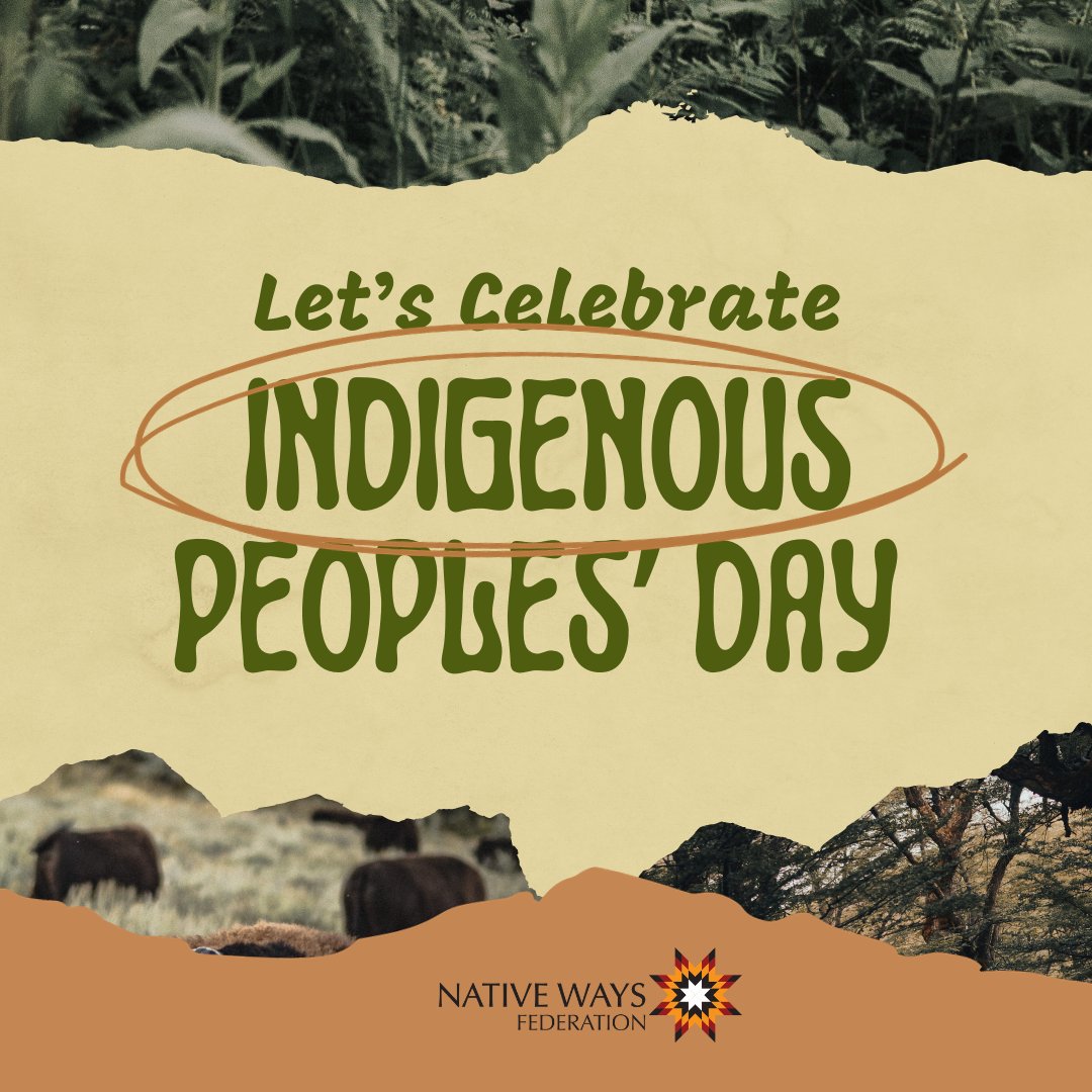 native_ways's tweet photo. How are you going out of your way to celebrate Native people on this day? #DYK volunteering your time, money, and resources to Native causes uplifts the Indigenous community! #learn #IndigenousPeoplesDay #celbrate #bethechange #educate #advocate https://t.co/sInJGBU0W2