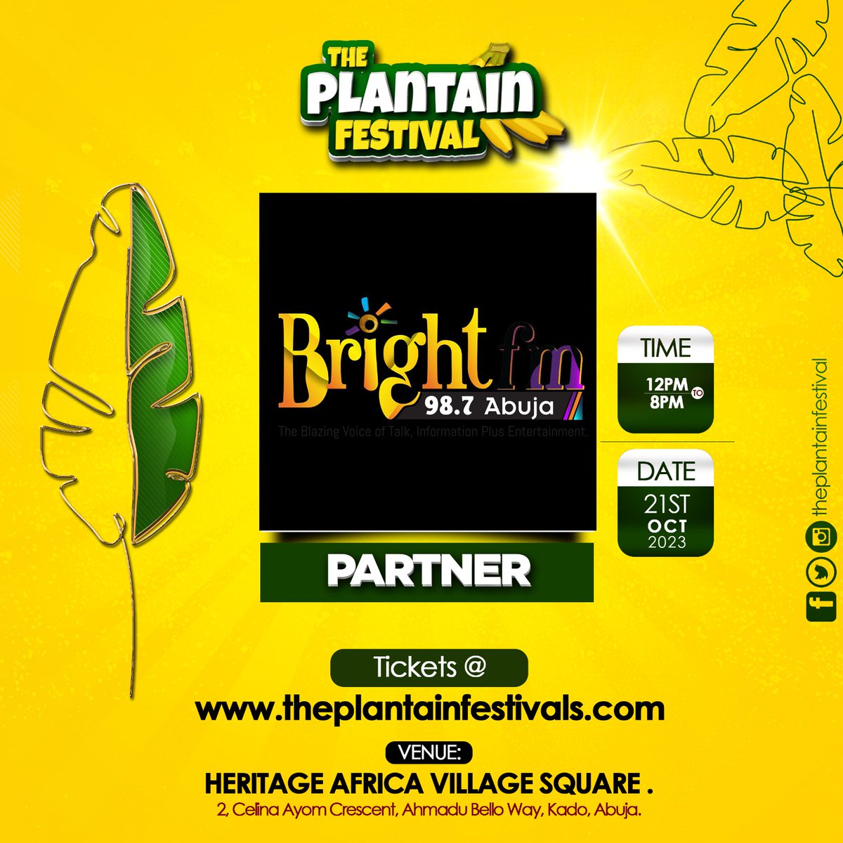 BRIGHT 98.7 FM ABUJA tweet media
