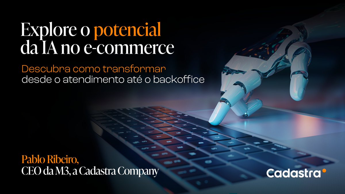 A inteligência artificial transformou o e-commerce! 🤖🛒
Pablo Ribeiro, CEO da M3, a Cadastra Company, descreveu neste artigo algumas das principais funções da IA nas etapas de maximização do comércio digital.
🔗 Acesse: hubs.ly/Q024MC9Y0