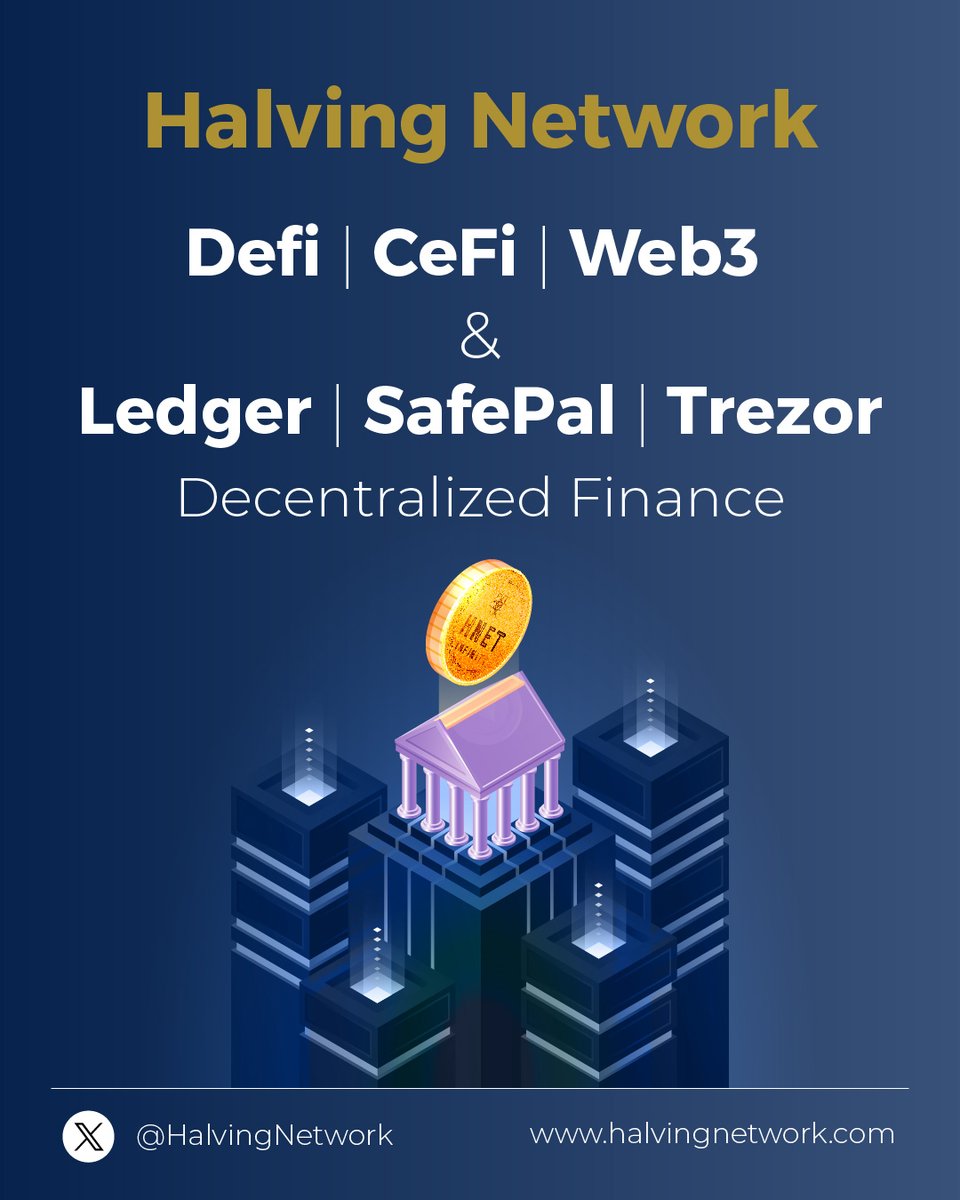 HalvingNetwork's tweet image. @HalvingNetwork  #HNet  Decentralized Finance at Your hand💵💵💵💵💵💵💵💵💵🚀🚀🚀🚀🚀