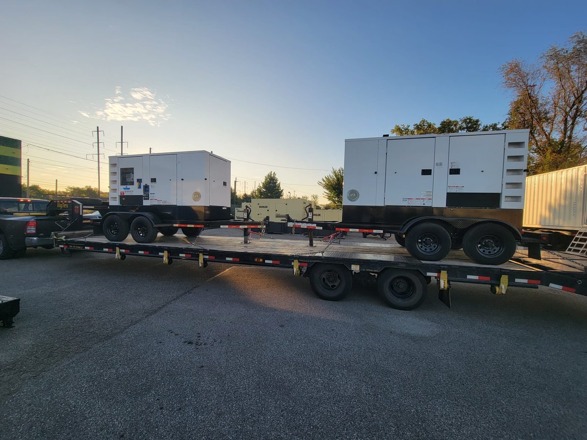rentpowercom's tweet image. Kicking off our morning shipping out these two 100 kW Cummins C100 D2RE EPA Tier 4 Final units!

rentpower.com

#cummins #generator #backupgenerator #powergeneration #portablegenerator #backuppower #rental #rentalequipment #rentalgenset #rentpowercom