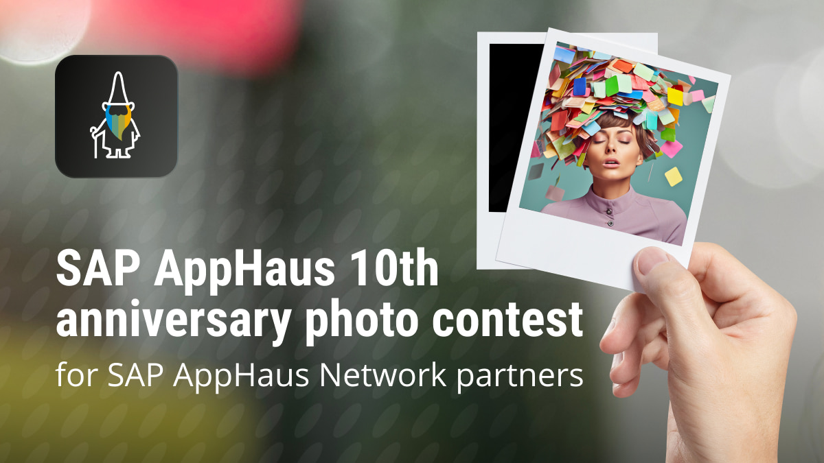 🌍 Celebrate @SAP #AppHaus 10th anniversary with a photo contest for SAP AppHaus Network partners. Show our global strength and have fun! Include '10' in your pics for a creative twist.

🆙 How to enter:
◾ Post on LinkedIn
◾ Use #SAPAppHausNetwork, #10years, and