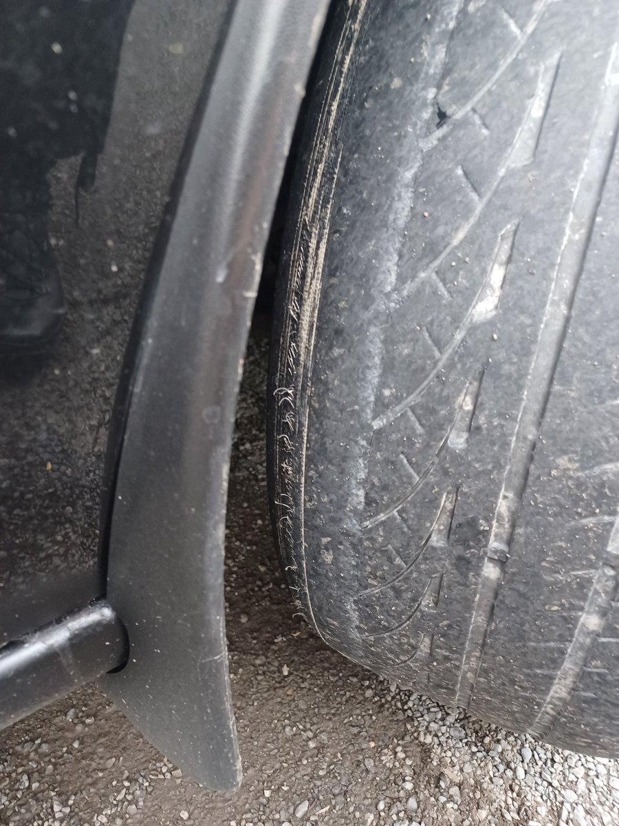 October is Tyre safety month, we urge you please to check your tyres and get them changed. The legal limit is 1.6mm and if you are found with tread below that, then it may cost you more than the replacement of the tyres &amp; points on your licence. #saferroads