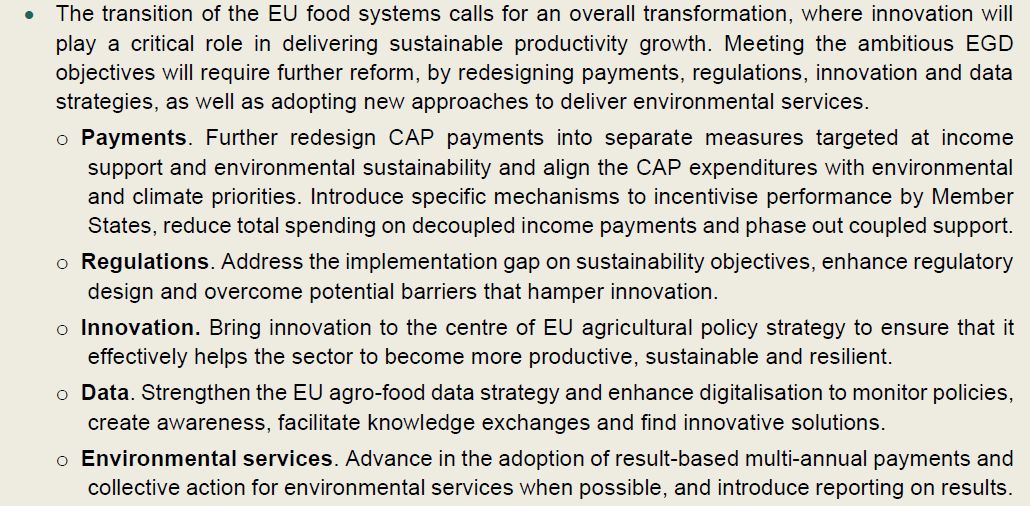 OECD releases long-awaited review of EU's agricultural policy using its productivity-resilience-sustainability lens. I provided a background paper at start of process buff.ly/48KLfsj