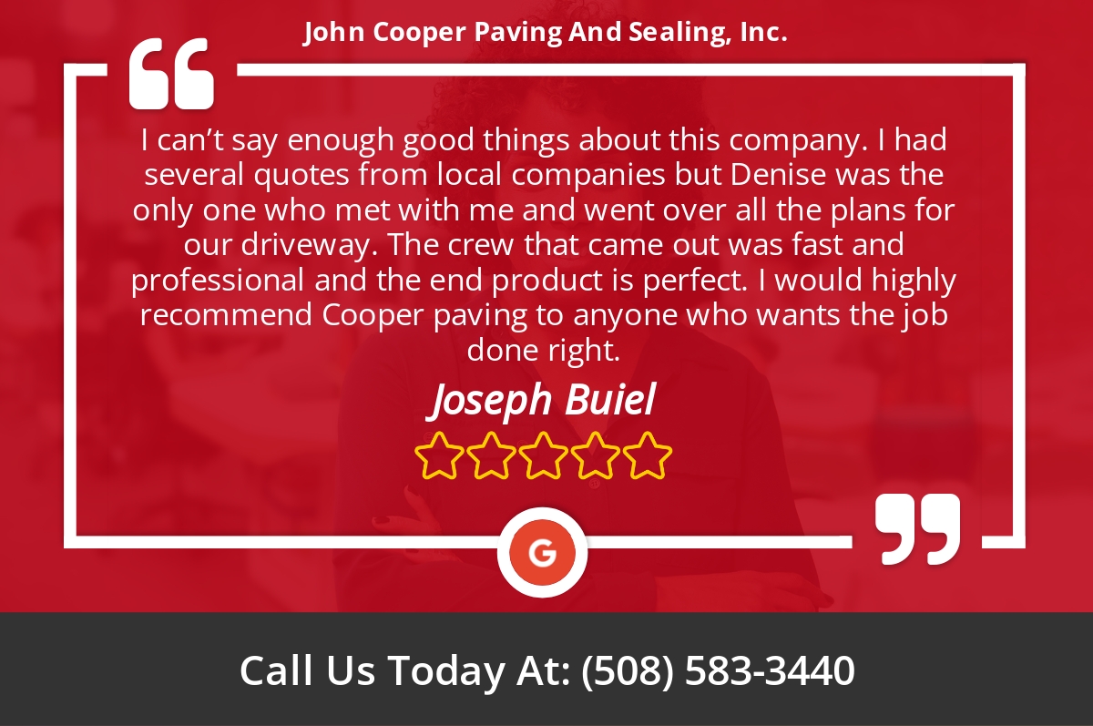 Cooperpaving's tweet image. 5 Star: Joseph B. "I can’t say enough good things about this company. I had..." maps.google.com/?cid=133609050…