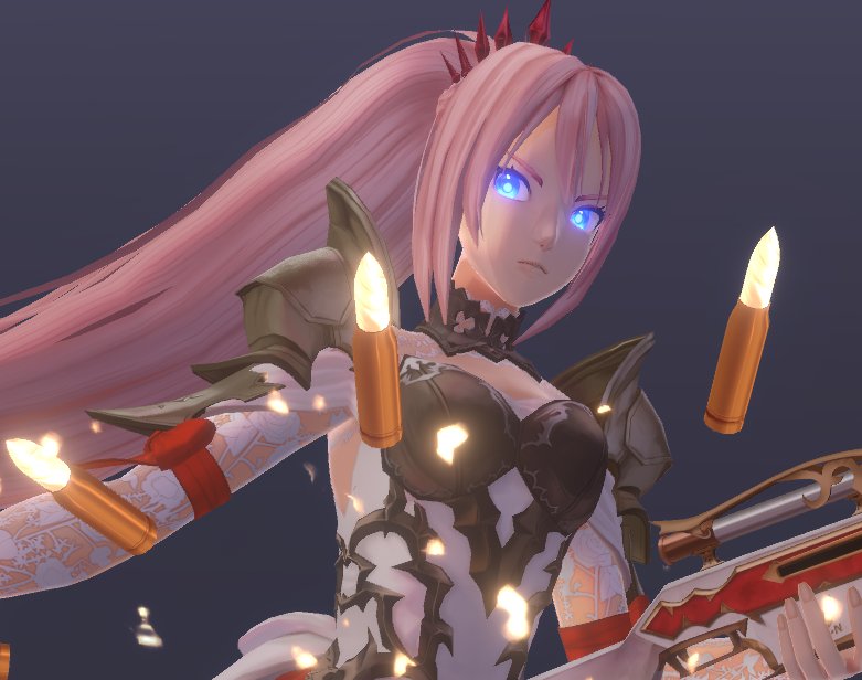 moti_3dcg's tweet photo. 一旦完成…ということにします…！！！
キャラ△32500、武器△5000

公式のシェーダーにもっと近づけたい…のでまた更新します多分 https://t.co/s92bF8bFY2
