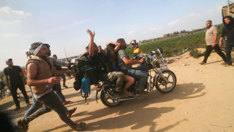 Grandmother taken hostage by Hamas is Holocaust survivor: A wheelchair-bound Holocaust survivor was among the hostages dragged across the border into Gaza by Hamas terrorists, US secretary of state Antony Blinken said. - Peace be with you Gaza and Israel