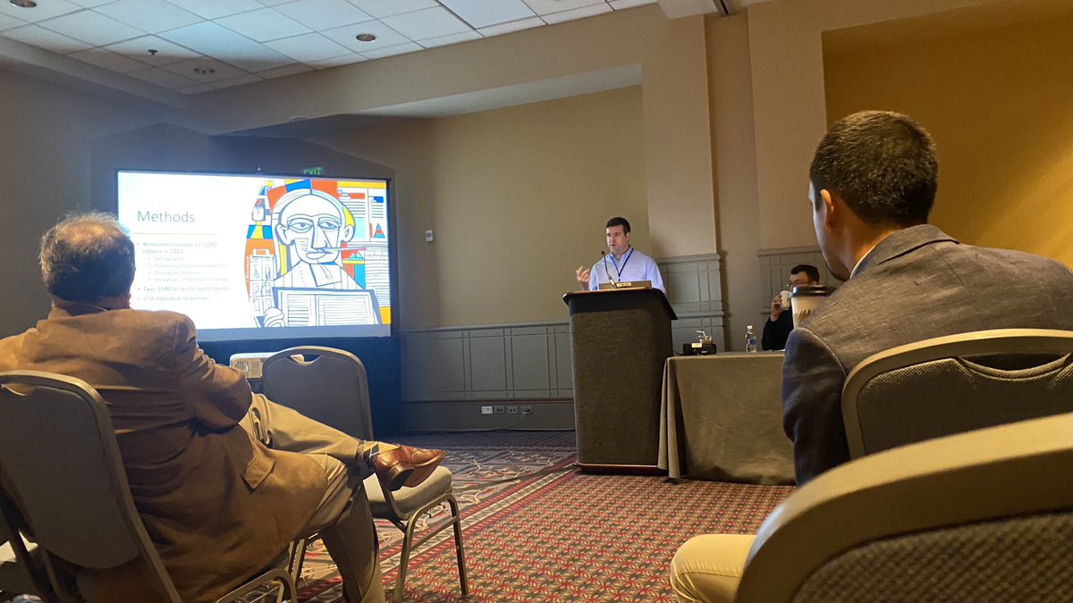 NickMusisca's tweet image. Learning about burnout in program directors from Dr. JR Barrett at #ACEP23 ⁦@ResidencyEm⁩
