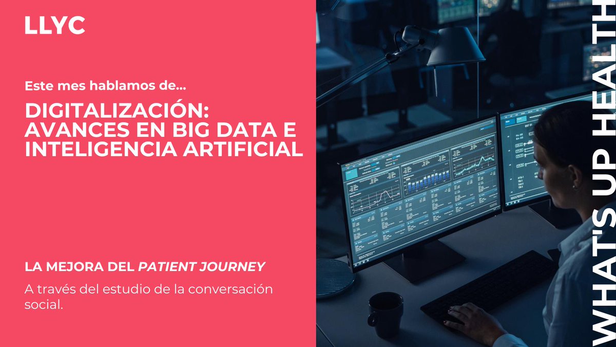 jallorente's tweet photo. 🤖 En el nuevo post de #WhatsUpHealth, Tania Navarrete, gerente de #InteligenciaLLYC, nos cuenta cómo el equipo de #DeepLearningLLYC utiliza la IA y el Big Data para identificar insights en las conversaciones del paciente y mejorar el patient journey 👉https://t.co/YjqeXNZIGd https://t.co/q40nk0CvBj