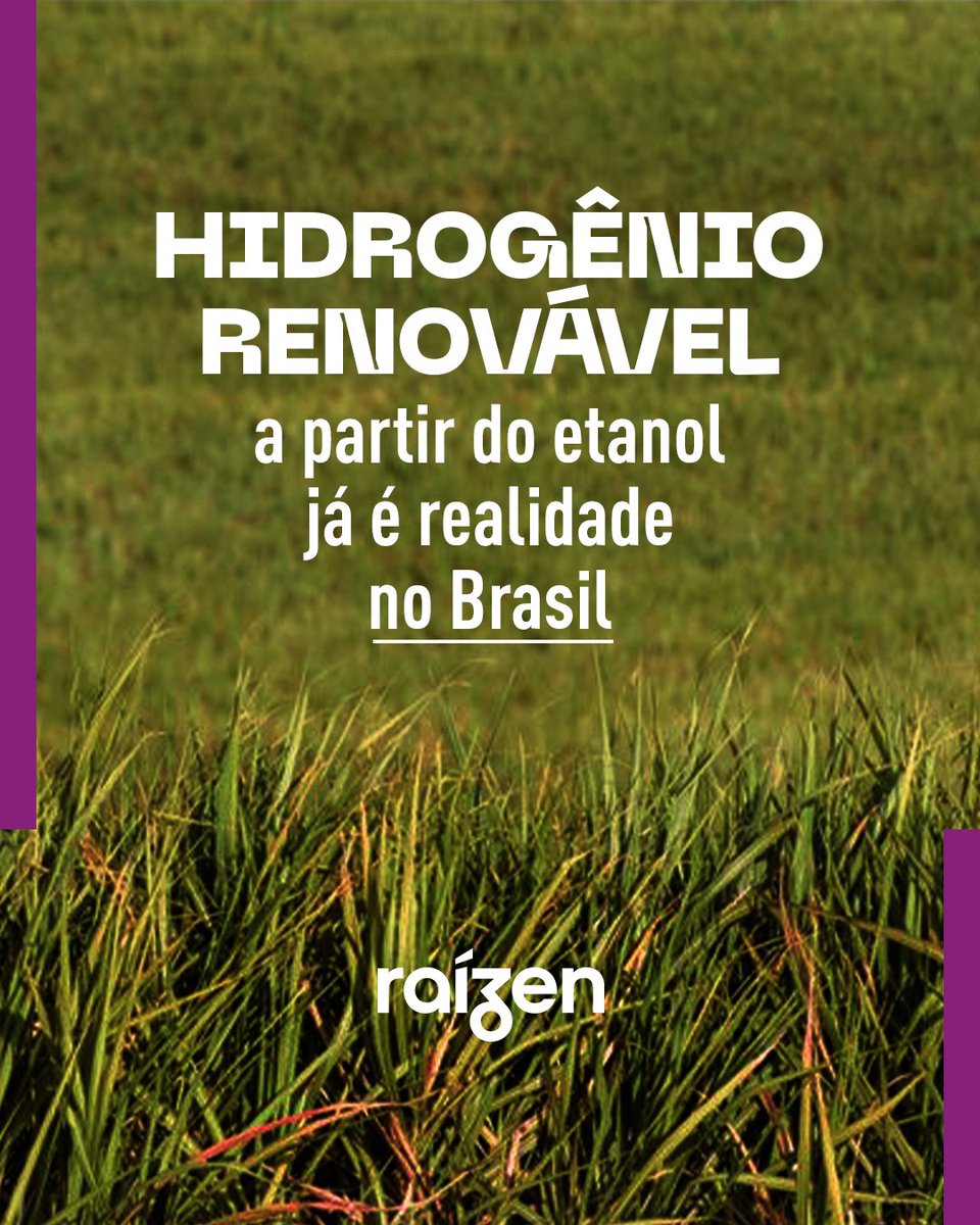 Você sabia que o Brasil já tem um projeto para produção de hidrogênio renovável? Saiba mais sobre esse novo combustível limpo e veja como ele já está se desenvolvendo no país: raizen.com.br/blog/hidrogeni… #hidrogênioverde