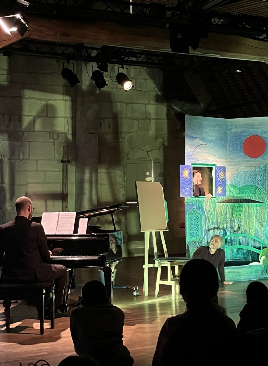 🔴EN DIRECT depuis l'abbaye de <a href="/royaumont/">Royaumont</a>  avec la première de notre création jeune public [Les Tubes de Monet] en coproduction avec <a href="/MuseeOrsay/">Musée d'Orsay</a> &amp; Fondation Royaumont avec Anne-Lise Polchlopek, Nicolas Royez &amp; Arnaud Marzorati