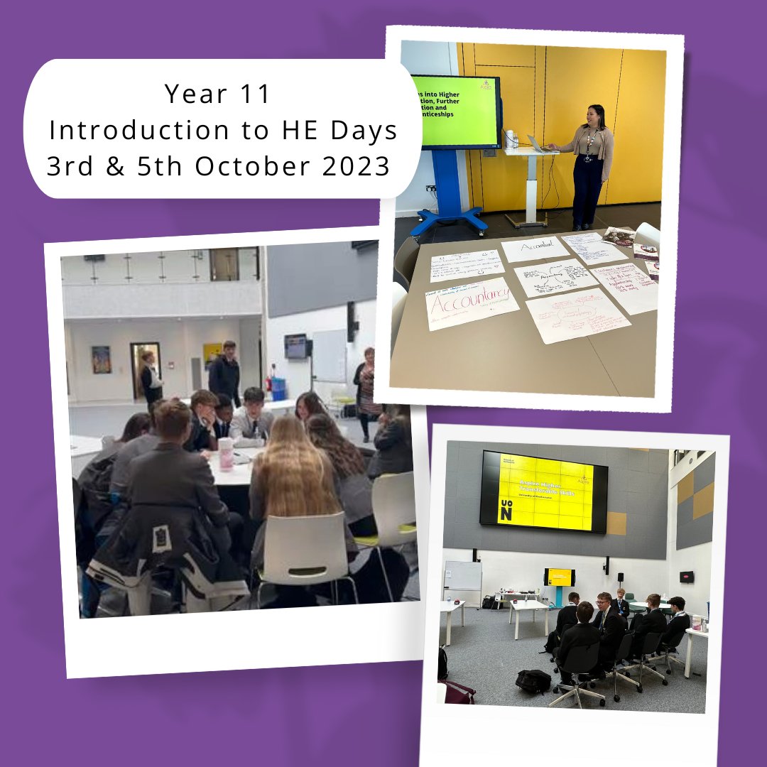 Schools Engagement Team (@uonschools) on Twitter photo Exciting start to UON <a href="/AspireHigherNet/">AspireHigher</a> Year 11 Introduction to HE Days at <a href="/UniNorthants/">UniofNorthampton</a> 🎓📚
We were thrilled to host <a href="/KingswoodAcad/">Kingswood Secondary Academy</a> and <a href="/AbbeyfieldSch/">Abbeyfield School</a> to share a day filled with endless possibilities on our vibrant campus! #AspireHigher #SchoolsEngagment Exciting start to UON <a href="/AspireHigherNet/">AspireHigher</a> Year 11 Introduction to HE Days at <a href="/UniNorthants/">UniofNorthampton</a> 🎓📚
We were thrilled to host <a href="/KingswoodAcad/">Kingswood Secondary Academy</a> and <a href="/AbbeyfieldSch/">Abbeyfield School</a> to share a day filled with endless possibilities on our vibrant campus! #AspireHigher #SchoolsEngagment