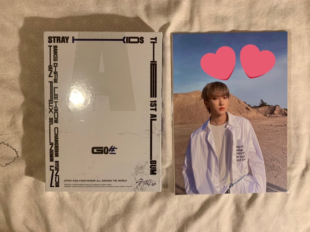 jujunougat's tweet photo. [WTS] Album Stray Kids GO Live scellé avec Poster Yes24 

Prix : 50€

Poster disponible : Changbin, Jisung, Jeongin https://t.co/M339tGma6K