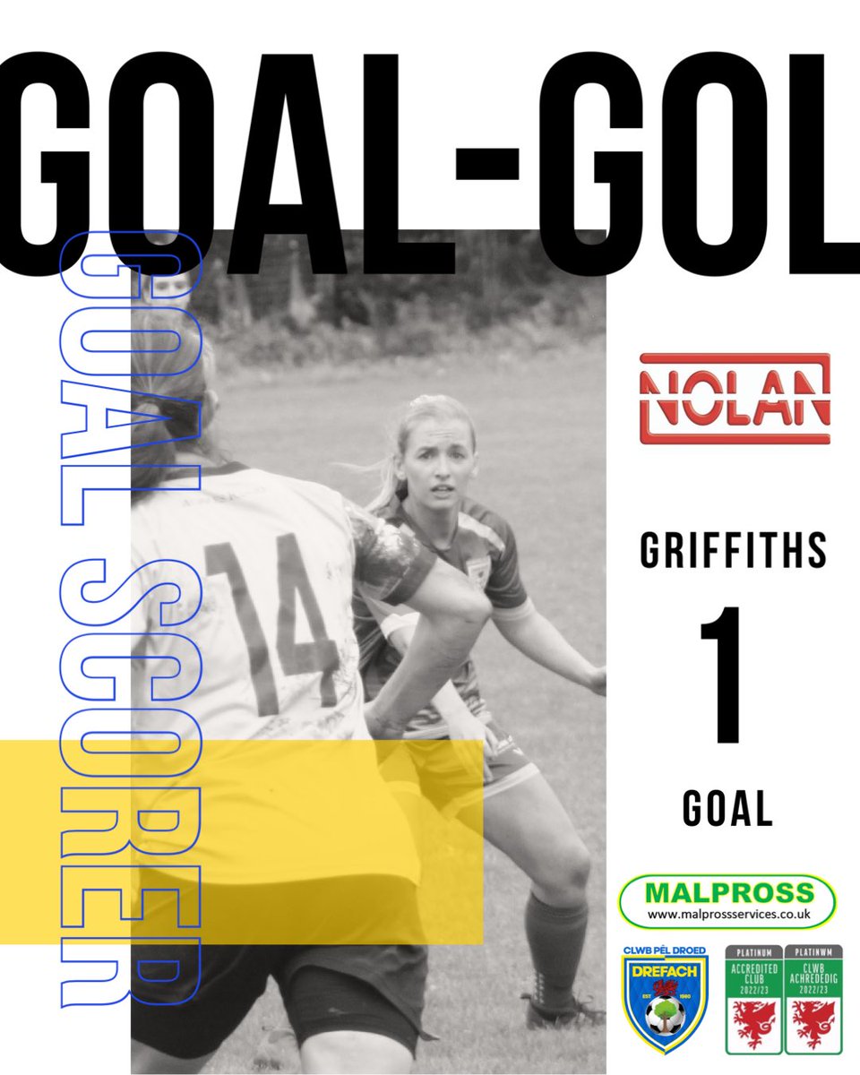 Goals from: 

⚽️⚽️ Jodie Williams
⚽️⚽️ Mel Owen
⚽️ Shannon Jenkins
⚽️ Ffion Griffiths

Thank you to Pontardawe for a great game &amp; best of luck for the rest of the season. We look forward to welcoming you to Drefach in the next couple of months. 

🔵🟡 | #WeAreDrefach #NiYwDrefach