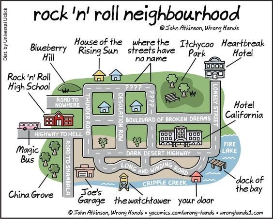 I wanna live in this neighborhood