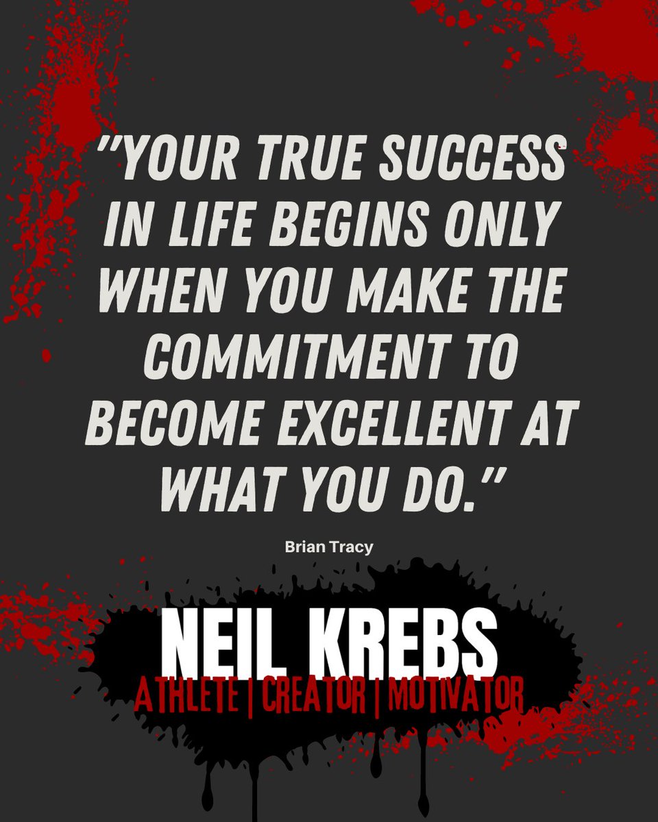 NeilK_OCR's tweet photo. Commitment and excellence go hand in hand. Decide to be excellent today, and watch how your life transforms.

#Success #Commitment #Excellence https://t.co/Pk5E9vI0Fl