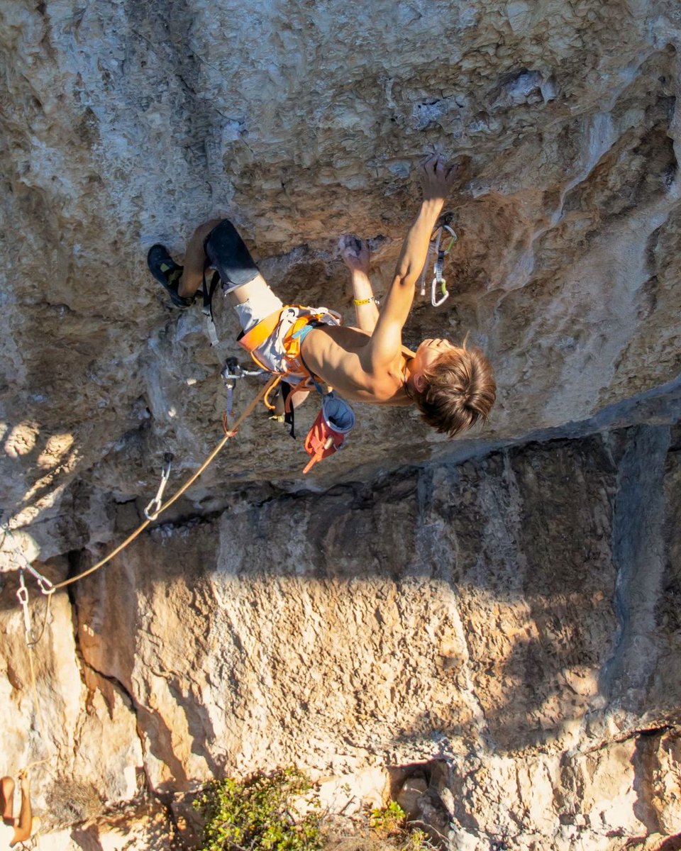 Théo Blass (13 ans) vient de réussir 'La Folle Histoire Immonde' (8c+/9a) dans le Thaurac au secteur de l'aigle ! La voie avait été libérée par Seb Bouin en 2019 et pas encore répétée jusqu'à ce jour.

Photo : Laurent Dormont