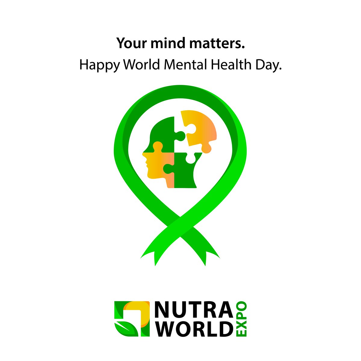 Together, we can break the stigma surrounding mental health and create a world where every mind is nurtured.

#NutraWorldExpo #WorldMentalHealthDay #MentalHealthMatters #EmbraceWellbeing #BreakTheStigma #YouAreNotAlone #SelfCare