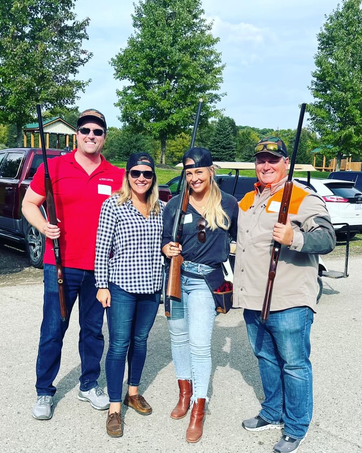 Oliver_Hatcher's tweet photo. We had a great time last week at the #CREWDetroit Bald Mountain Event! 🏞

Thank you Nicole Franzen Kuklewski,  Haworth, &amp; Kelli Herman, @HEDAdvances, for joining us for a day of clay shooting &amp; friendly competition!

#OHC #OliverHatcherConstruction #ClayShooting #BaldMountain https://t.co/Ohf18gAPzi