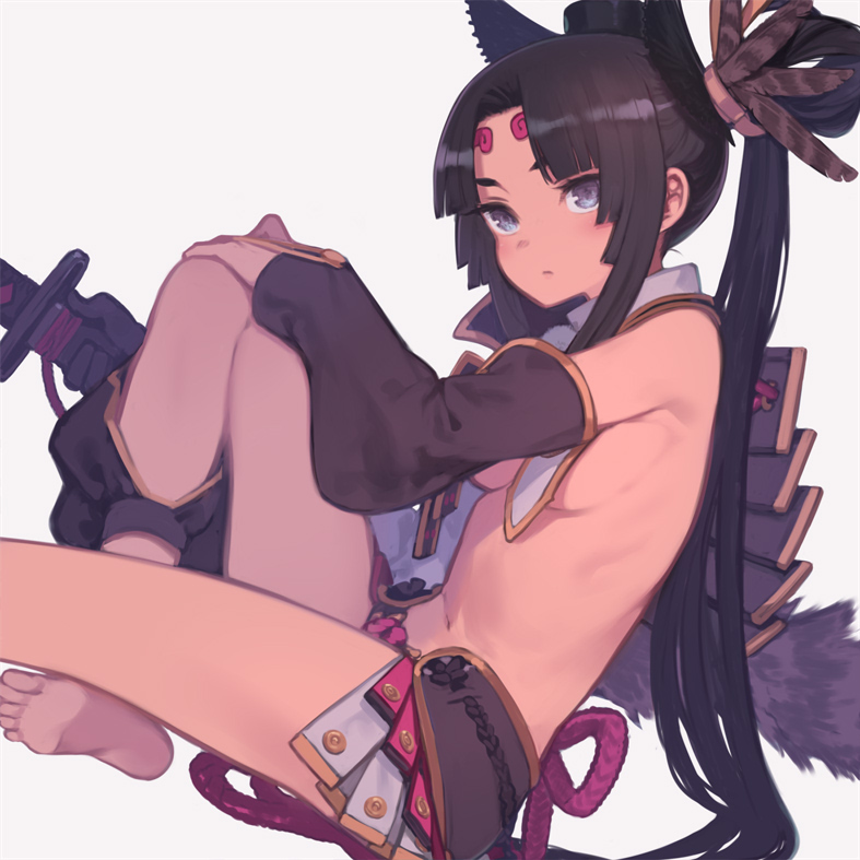 FGO「FGOの牛若丸を描いたよ」|黒星紅白　画集『noir』『rouge』『blanc』電子書籍でも配信中！のイラスト