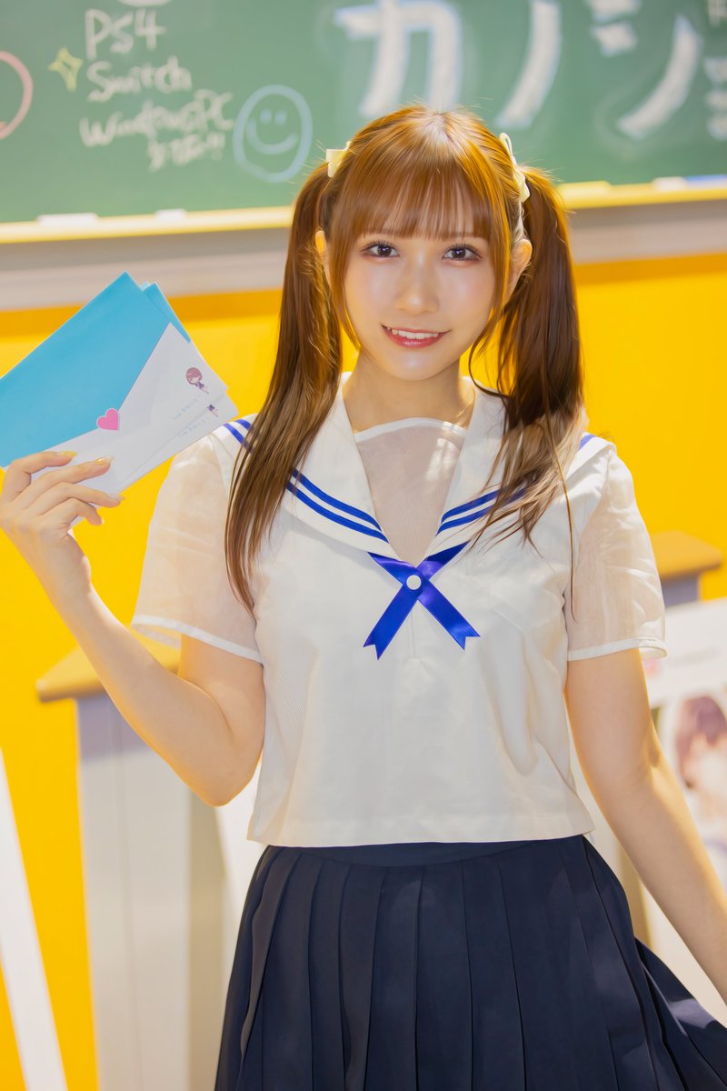 小日向くるみさん( <a href="/krm0217/">小日向くるみ🪽3日舞々悪魔ゲスト</a> )
撮影させて頂きありがとうございました😂
#制服カノジョ　 
#東京ゲームショウ2023
#TGS2023