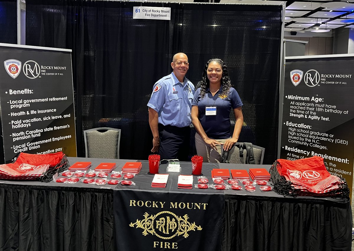 RMFD recruitment efforts have been in full swing! Fire Engineer Pulley and Recruitment Officer Armstrong attended the annual Better Skills, Better Jobs Career Fair last week at the Greenville Convention Center where over 900 area students and job seekers were in attendance.
