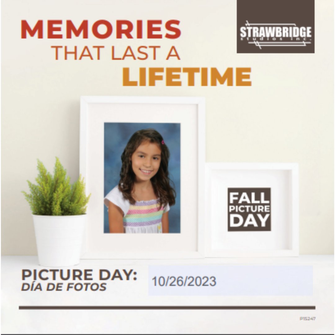 October 26 is Fall Picture Day! 📷
You can preorder your package online at strawbridge.net using code FM436673