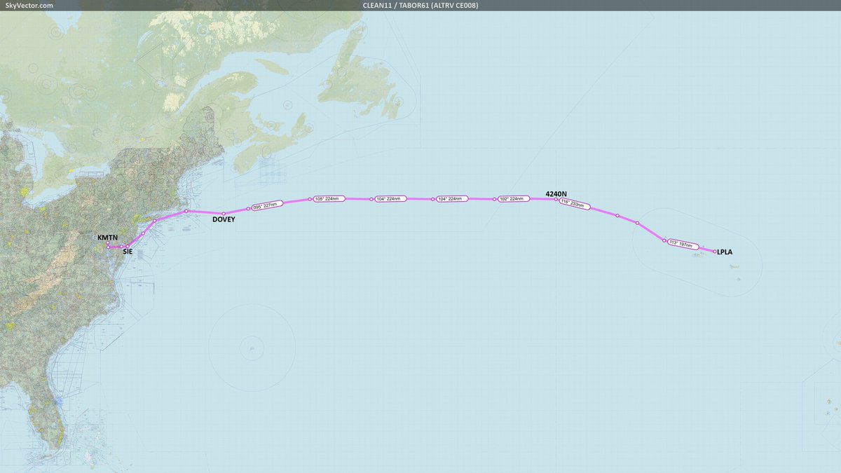 EISNspotter's tweet photo. ๐บ๐ธ US Air Force KC-10A #AE022F 86-0038
#CLEAN11 & #TABOR61 flt of six A-10s out of Martin State en route to ๐ต๐น Lajes on Coronet East 008. #TABOR62 returned to Martin State shortly after takeoff and was replaced by one of two air spares #TABOR67. https://t.co/lKvTEATfbK