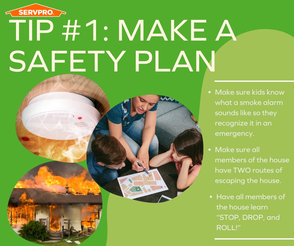 Fire Prevention Month 🔥🚒🧯

Tip #1: Make a Safety Plan!