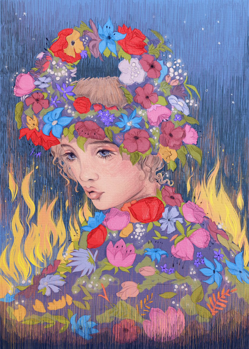 Christine_Clue's tweet image. Good morning, hearts of flowers💐🔥
May Queen on FND now

#kk