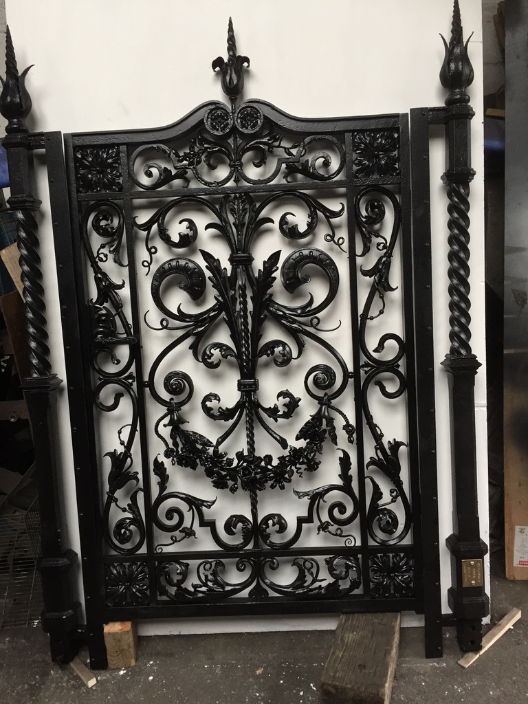 Highly Commended awards also went to Peter Crownshaw for his work on a baroque Italianate Gate in Shropshire and to Peter Palmer of CIWS for the restoration of a Weighbridge Building <a href="/BCLivingMuseum/">Black Country Living Museum</a> It was a pleasure to visit all the shortlisted sites. 
2/2