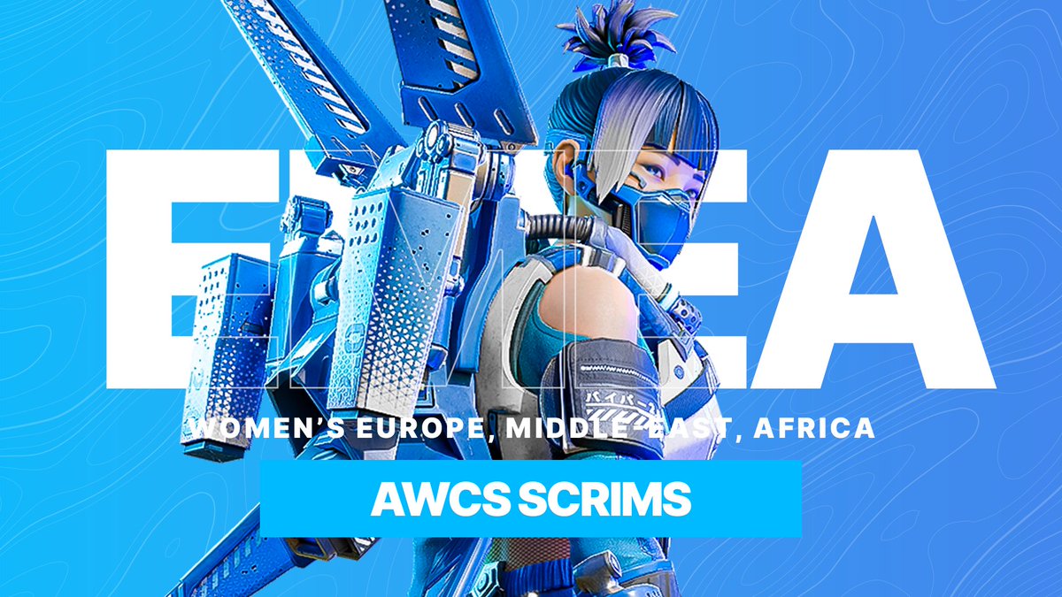 AWCS presents, EMEA women's scrims!

🌊 We host weekly EMEA focused scrims on Tuesdays and Thursdays at 7pm BST
🌊 Scrims are open globally to all regions and all platforms

Signup in our Discord!
🌊 discord.gg/awcs