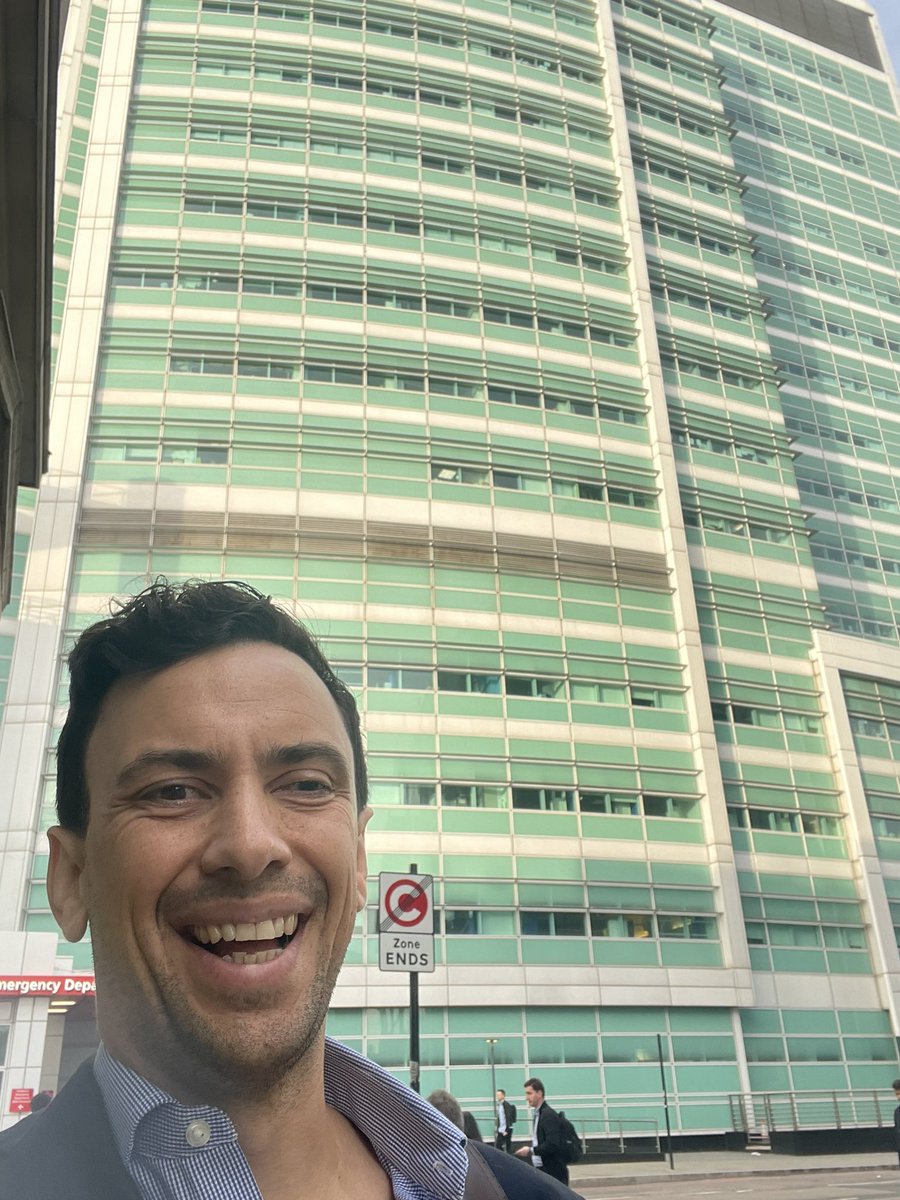 First day with the training wheels off! V excited to join brilliant HPB consultant team <a href="/uclh/">UCLH</a> today. Lots of opportunities and challenges ahead. Thankfully the beneficiary of great training - something I hope to pay forward!