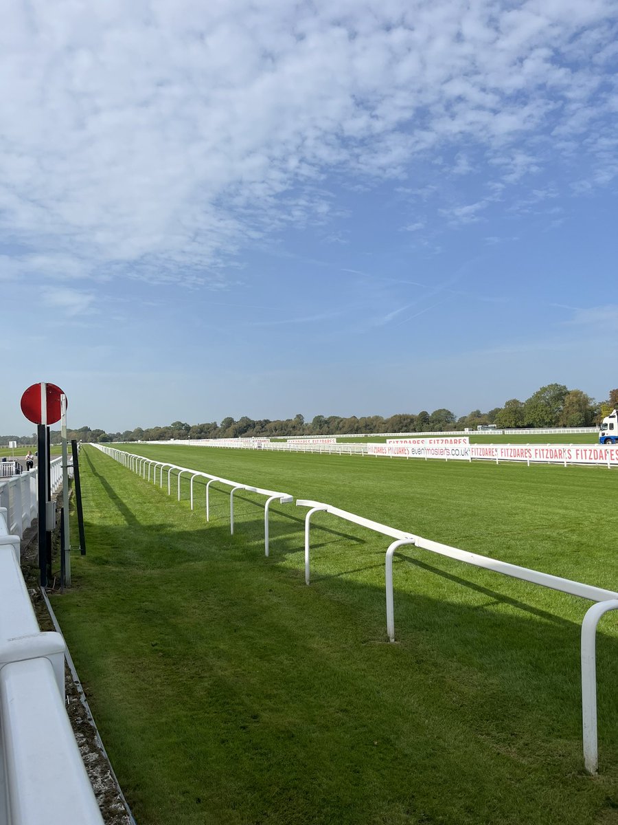 #checkahorse. Check a motor team are looking at a different mode of transportation today. #Windsor #HorseRacing