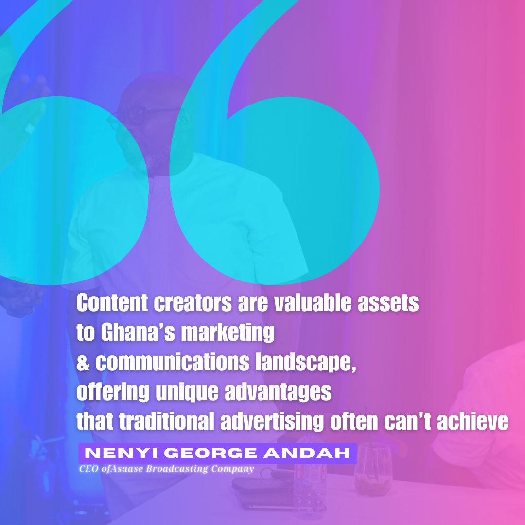 Radio_Adpeople's tweet photo. CEO of Asaase Broadcasting Company Mr. George Andah highlights the value of #contentcreators at #VOCONNECT2023
#voiceover #Ghana #Accra #TRAP #TrapTV https://t.co/HqxgNAsehz