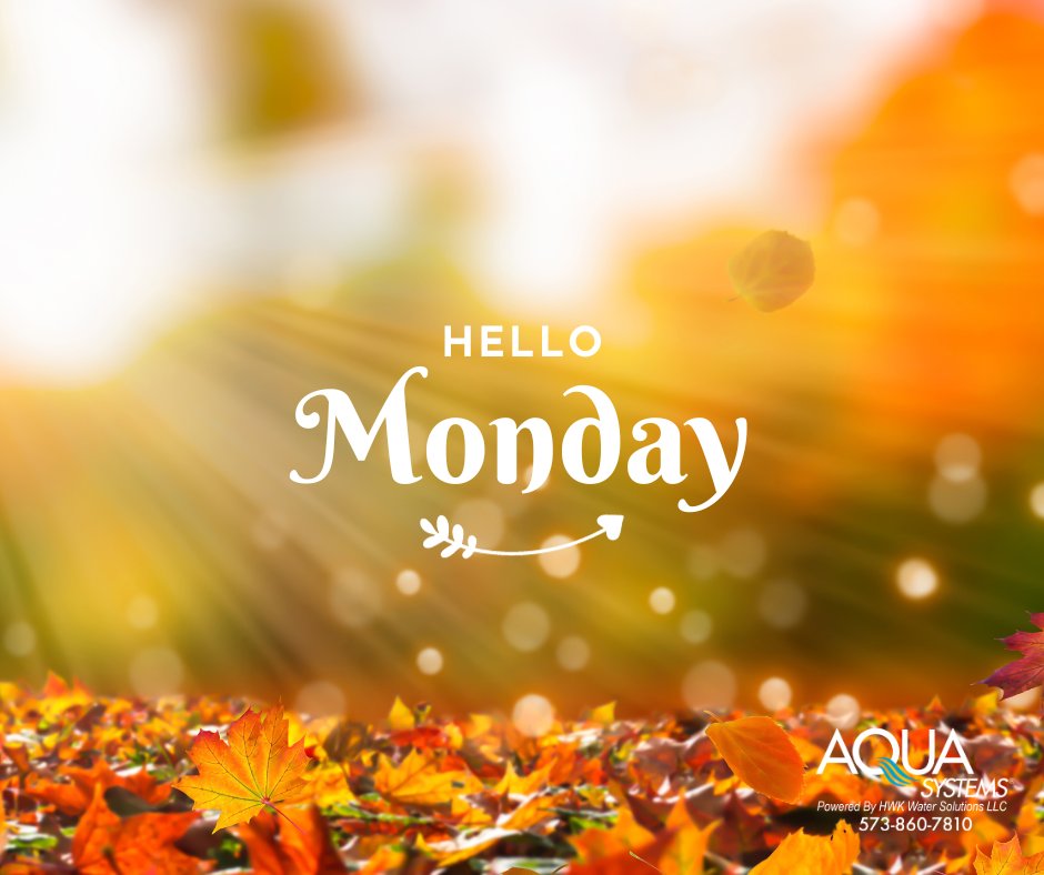 AquaSystemsHWK's tweet photo. ☀️ Rise and Shine, Water Warriors! ☀️

💧 Remember, staying hydrated isn't just a task; it's a commitment to your well-being. So, grab that water bottle, fill it up, and let's conquer this Monday with a splash of hydration! 🚰✨

#aquasystems #ilovemywater #MondayHydration💦🌞 https://t.co/KqsELnOH82