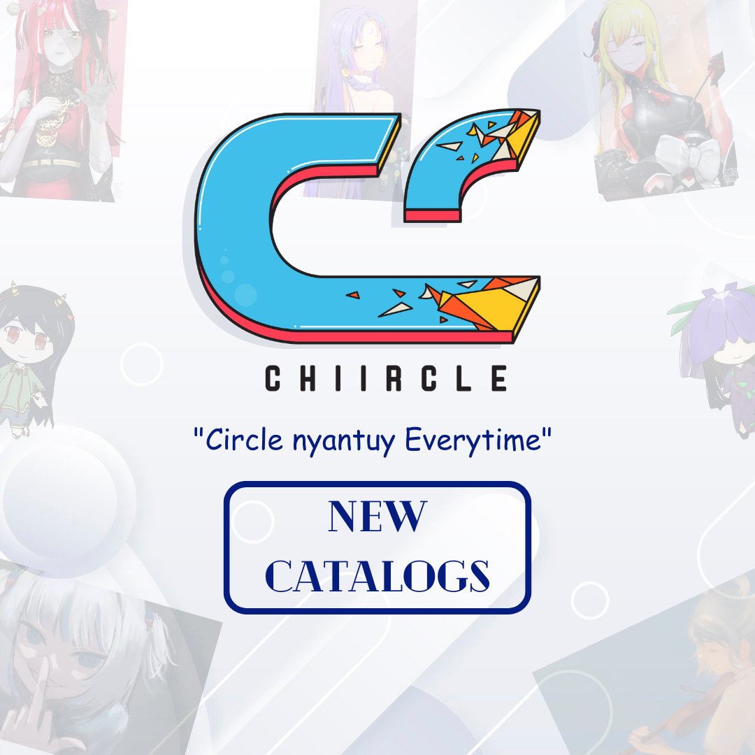 chiircle's tweet photo. 「Chiircle Catalogs」

Kali ini kami akan share katalog yang terbaru (termasuk album baru kami) untuk event Creatopia by OCTA EO di tgl 15 Oktober besok!

Jadi gitu aja, jangan lupa mampir di booth kami ya!! (no booth D4)

#doujin #event #chiircle #jejepangan https://t.co/g8oINu2IsL