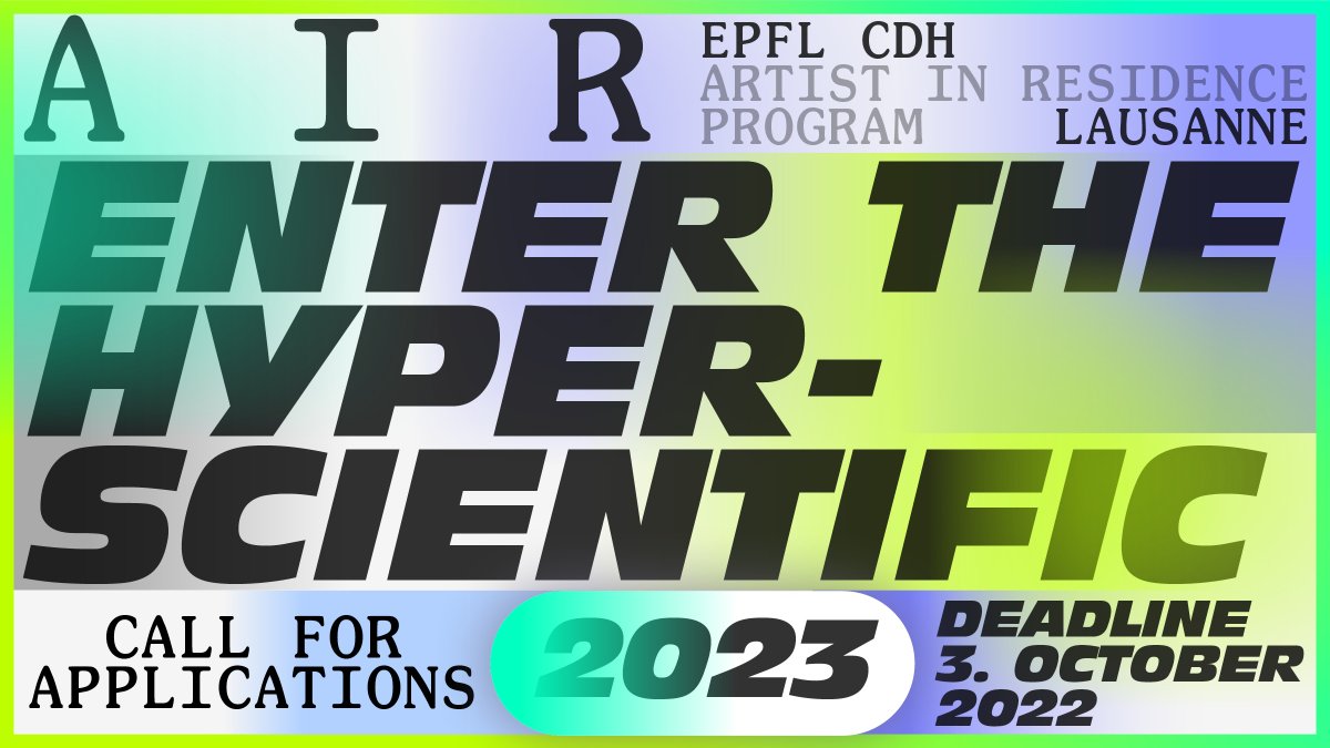 EPFL CDH - College of Humanities tweet media
