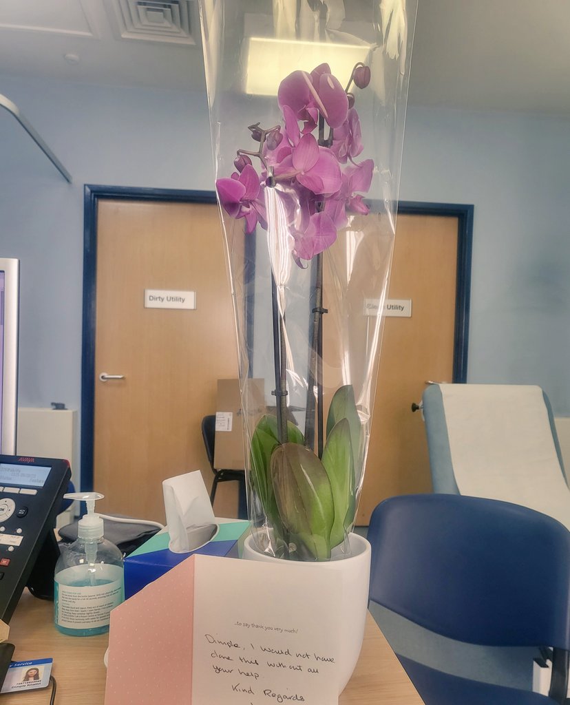 My first gift from a patient who I have been working with for a year to support medication reduction, regular reviews and support. This experience has been totally #patientled 
#Peersupport has also been pivotal!
#patientfeedback #deprescribing #patientcentered #personalisedcare